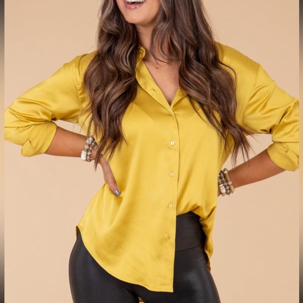 Tribal Button Down Top